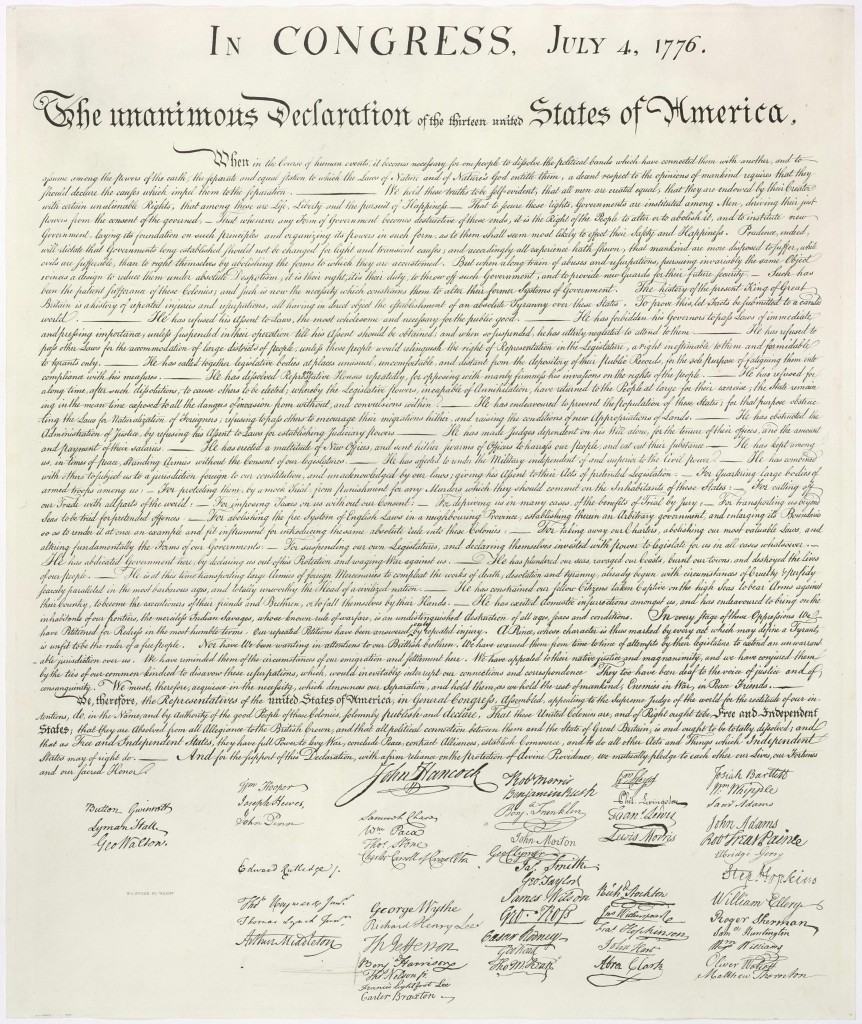 Declaración de la Independencia / Declaration of Independence